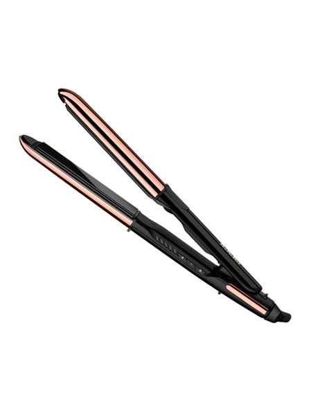 Placă de îndreptat părul BaByliss Straight & Curl Brilliance ST482E, Negru | Auriu