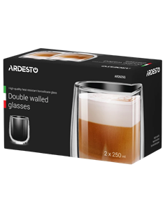Набор стаканов Ardesto AR2625G, 250 мл, 2шт. 2