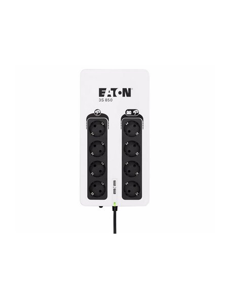 Источник бесперебойного питания Eaton 3S850D, Не в сети, 850VA, Башня