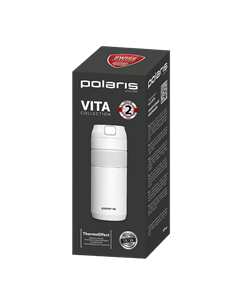 Cană termos Polaris Vita-520TM, 0,52L, Alb 2