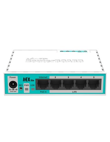 Маршрутизатор MikroTik hEX lite, Белый