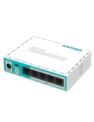 Маршрутизатор MikroTik hEX lite, Белый