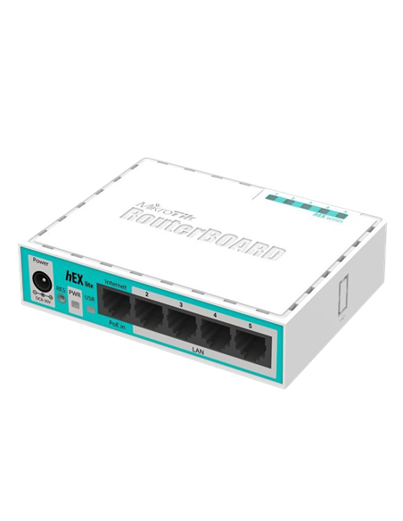 Маршрутизатор MikroTik hEX lite, Белый Маршрутизатор MikroTik hEX lite, Белый