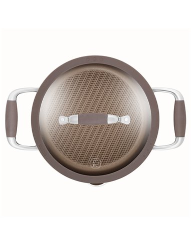 Кастрюля Rondell RDA-281, 3,5л, 24см, Коричневый