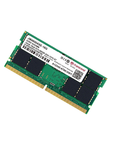 Оперативная память Transcend JetRam, DDR5 SDRAM, 4800 МГц, 16Гб, JM4800ASE-16G