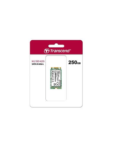 Накопитель SSD Transcend 425S, 250Гб, TS250GMTS425S
