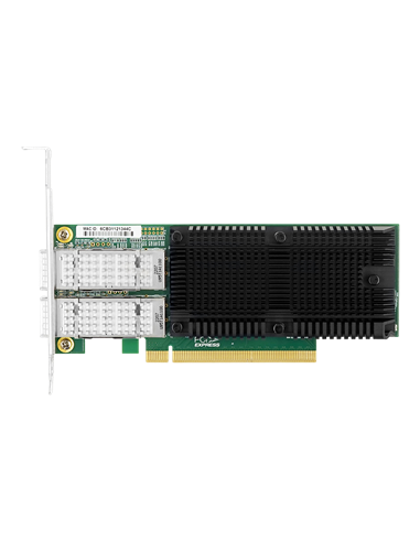 Сетевой адаптер LR-Link LRES1014PF-2QSFP28, Зелёный