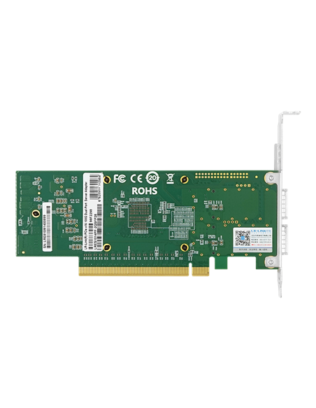 Сетевой адаптер LR-Link LRES1014PF-2QSFP28, Зелёный