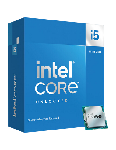 Процессор Intel Core i5-14600KF, Нет встроенной графики, | Tray