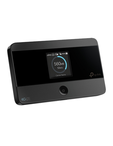 Wi-Fi Router mobil TP-LINK M7350, 2G, 3G, 4G, Negru