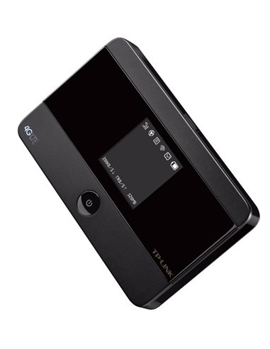 Мобильный Wi‑Fi роутер TP-LINK M7350, 2G, 3G, 4G, Чёрный