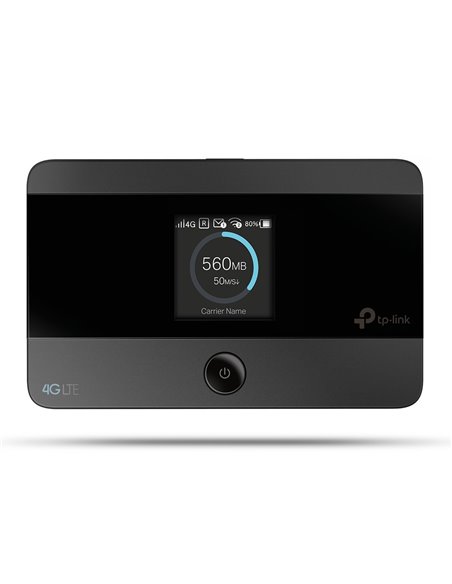 Мобильный Wi‑Fi роутер TP-LINK M7350, 2G, 3G, 4G, Чёрный