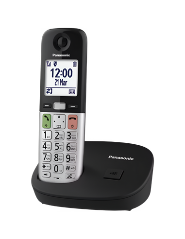 Радиотелефон Panasonic KX-TGU410UCB, Чёрный | Серебристый