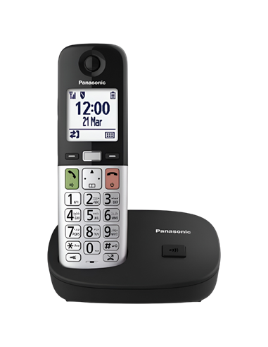 Telefon DECT Panasonic KX-TGU410UCB, Negru | Argintiu