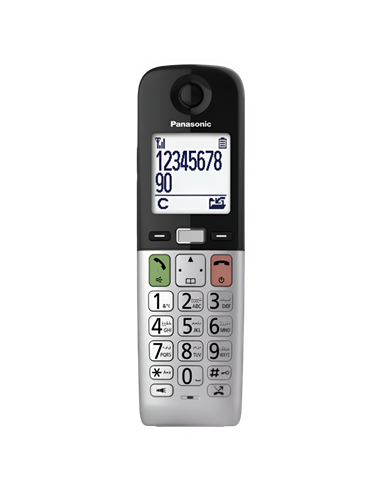 Telefon DECT Panasonic KX-TGU410UCB, Negru | Argintiu