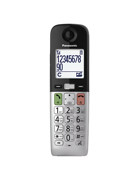 Радиотелефон Panasonic KX-TGU410UCB, Чёрный | Серебристый