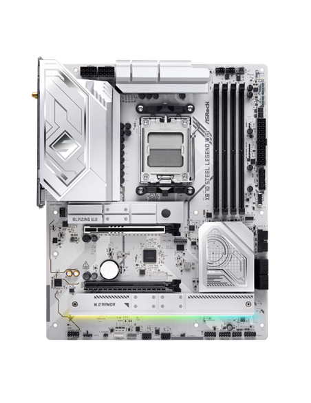 Материнская плата ASRock X870 STEEL LEGEND WIFI, AM5, AMD X870, ATX