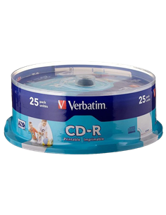 CD Verbatim VPR25 (43439), 25buc, Cake