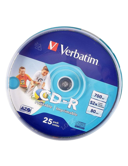 CD Verbatim VPR25 (43439), 25buc, Cake