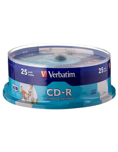 CD Verbatim VPR25 (43439), 25шт, Cake