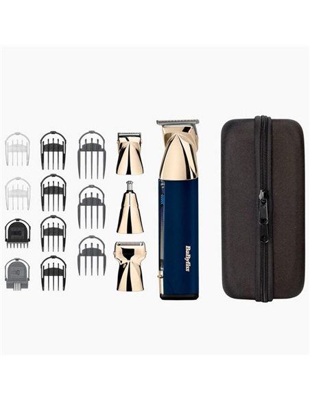 Trimmer pentru bărbați BaByliss MT992E, Albastru | Auriu Trimmer pentru bărbați BaByliss MT992E, Albastru | Auriu