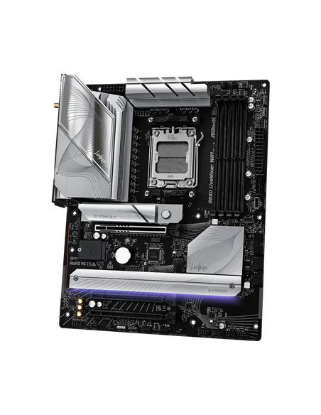 Placă de bază ASRock B850 LiveMixer WiFi, AM5, AMD B850, ATX