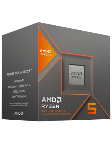 Procesor AMD Ryzen 5 8600G, AMD Radeon 760M, | Tray