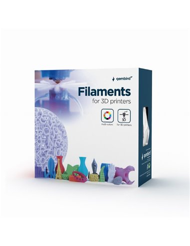 Filament pentru imprimantă 3D Gembird 3DP-PLA1.75-01-B, PLA, Albastru , 1.75 mm, 1kg