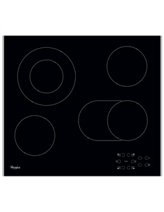 Plita incorporabilă electrică Whirlpool AKT 8210 LX, Negru