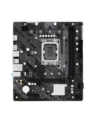 Placă de bază ASRock H610M-H2/M.2 D5, LGA1700, Intel H610, Micro-ATX