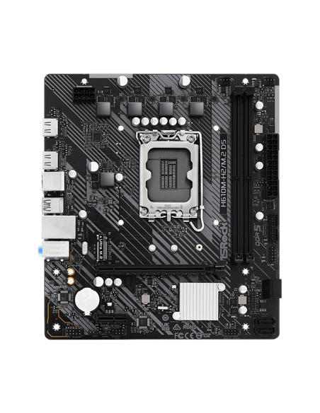 Материнская плата ASRock H610M-H2/M.2 D5, LGA1700, Intel H610, Micro-ATX