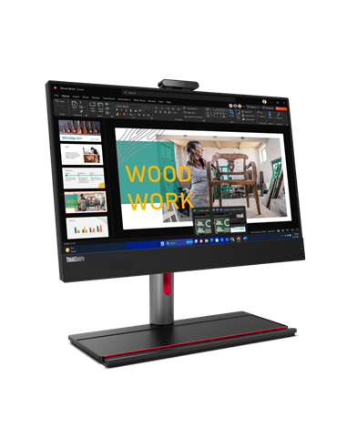 Моноблок Lenovo ThinkCentre M90a Gen5, 23,8", Intel Core i5-13400, 16Гб/256Гб, Без ОС, Чёрный