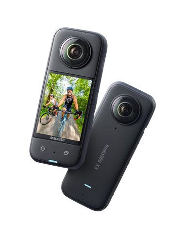 Cameră Video Sport Insta360 X3, Negru