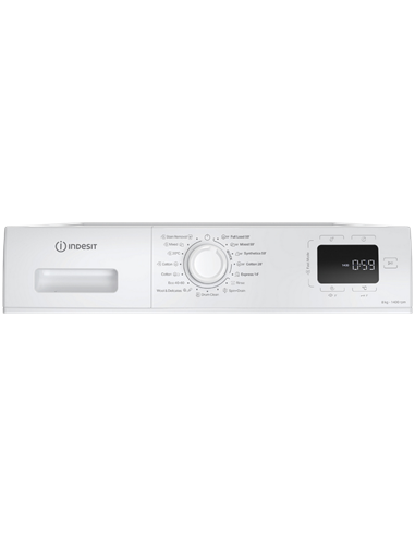 Mașină de spălat Indesit IM 864 MY , 8kg, Alb