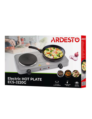 Plită electrică mini Ardesto ECS-J220G, Gri