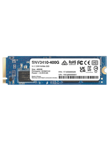 Накопитель SSD SYNOLOGY SNV3410-400G, 400Гб