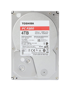 Жесткий диск Toshiba P300, 3.5", 4 ТБ <HDWD240UZSVA>