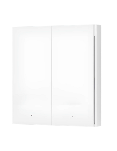 Умный выключатель света AQARA Wireless Switch H1 (Double Rocker), Белый