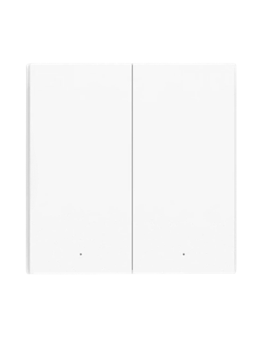 Умный выключатель света AQARA Wireless Switch H1 (Double Rocker), Белый