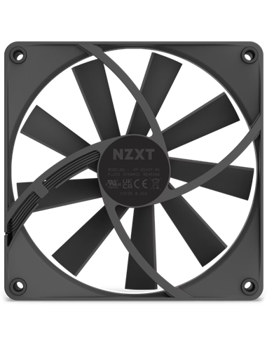 Вентилятор для ПК NZXT F140Q, 140 мм
