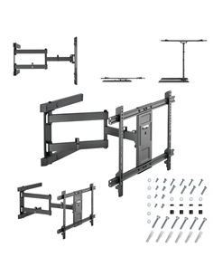 Поворотное настенное крепление Gembird WM-80ST-05, Черный 2