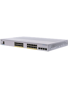 Сетевой коммутатор Cisco CBS350-24P-4G, 24x 10/100/1000 Мбит/с