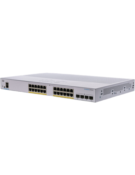 Сетевой коммутатор Cisco CBS350-24P-4G, 24x 10/100/1000 Мбит/с