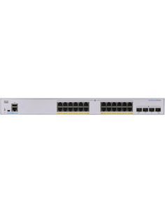 Сетевой коммутатор Cisco CBS350-24P-4G, 24x 10/100/1000 Мбит/с 2