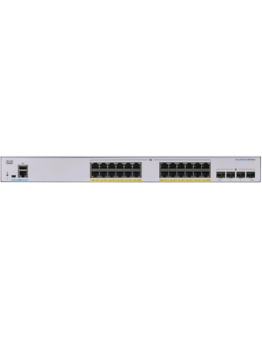 Сетевой коммутатор Cisco CBS350-24P-4G, 24x 10/100/1000 Мбит/с
