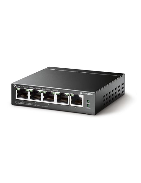 Comutator PoE TP-LINK TL-SF1005LP, 4x IEEE 802.3af