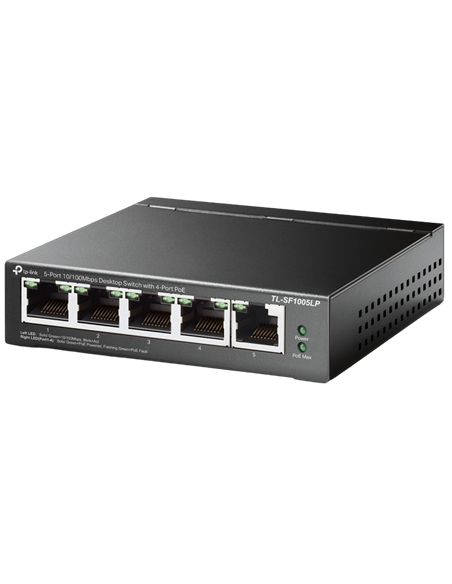 Comutator PoE TP-LINK TL-SF1005LP, 4x IEEE 802.3af