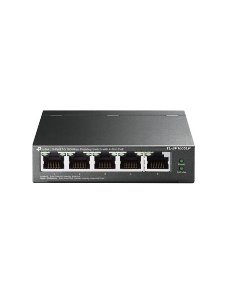 Comutator PoE TP-LINK TL-SF1005LP, 4x IEEE 802.3af