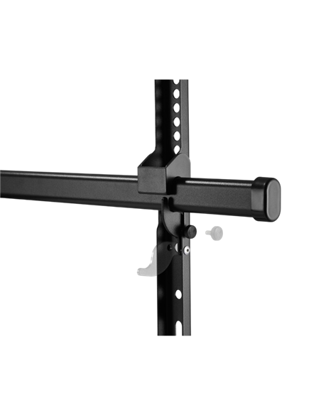 Suport de perete înclinat și pivotant Reflecta Plexo XL 80-8040T, Negru