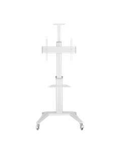 Подставка под телевизор на ножке Gembird TVS-70T-02-W, Белый